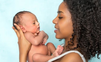 Image: Adobe Mother and newborn baby